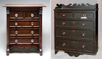 Lot 2018 - Classical Style Mahogany Stained Miniature...