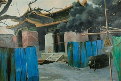 Lot 66 - Liang Hongli Chinese, b. 1972 House and...