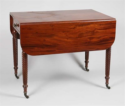 Lot 2074 - Classical Mahogany Drop-Leaf Table New York,...