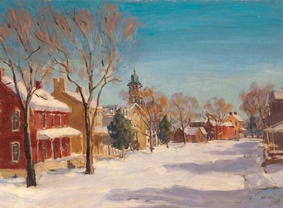 Lot 2395 - Walter Emerson Baum American, 1884-1956 Bucks...
