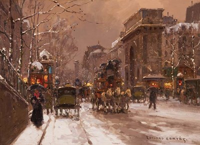 Lot 44 - Edouard Leon Cortes French, 1882-1969 Porte St....
