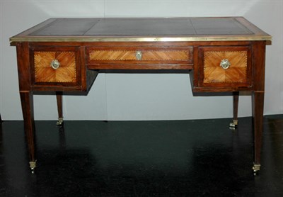 Lot 1393 - Louis XVI Gilt-Bronze Mounted Inlaid Kingwood...