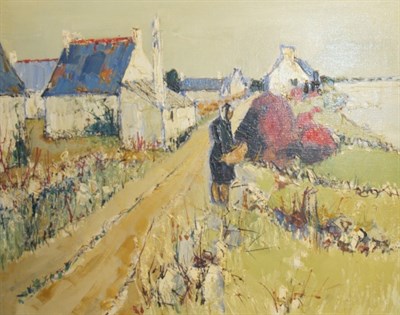 Lot 7 - Yolande Ardissone French, b. 1927 Village de...