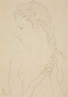 Lot 98 - Tsuguharu Foujita Japanese/French, 1886-1968...