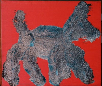 Lot 1063 - Peter Mayer American, 20th Century This Pup's...