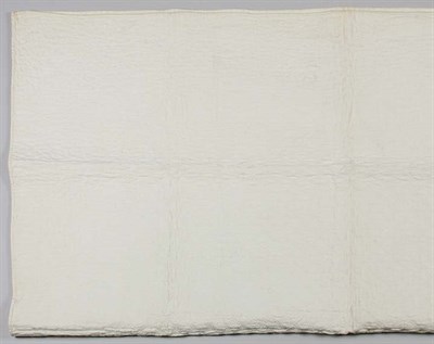 Lot 2111 - Whole Cloth Crib Quilt Circa 1850-1875 Museum...