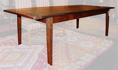 Lot 4166 - Provincial Fruitwood Farm Table Height 30 1/2...
