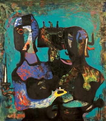 Lot 123 - Felix Emmanuele Ruvolo American, 1912-1992...