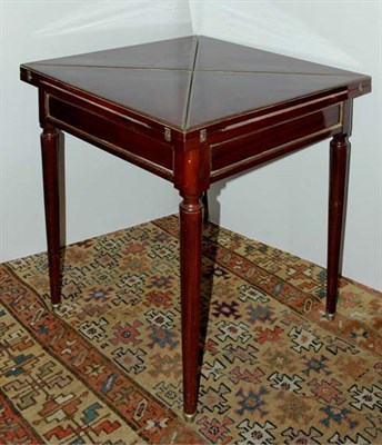 Lot 166 - Louis XVI Style Brass Mounted Mahogany...