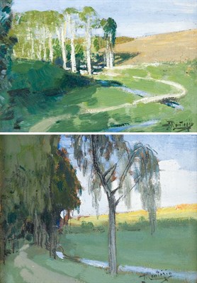 Lot 2051 - Pierre Eugene Montezin French, 1874-1946 A...