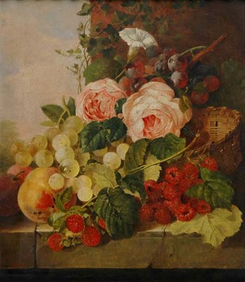 Lot 1026 - Edward Ladell British, 1821-1886 Still Life...