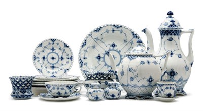 Lot 3507 - Royal Copenhagen Blue and White Porcelain...