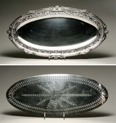 Lot 4333 - Pair of Mappin & Webb Silver Plated Fish Trays...