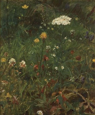 Lot 2386 - Henry Mosler American, 1841-1920 Study of a...