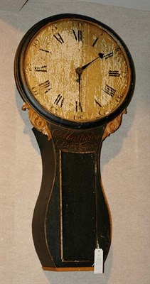 Lot 4191 - English Painted Case Act of Parliament Clock...