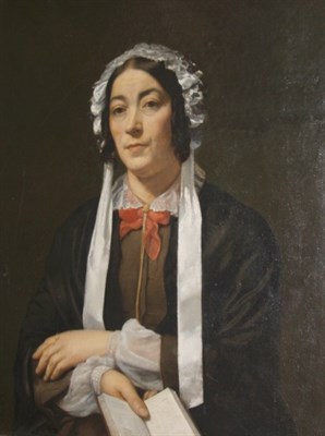 Lot 29 - French School 19th Century Portrait of a Woman...