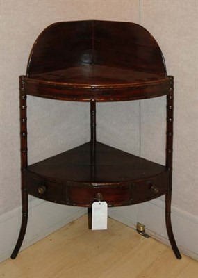 Lot 4530 - Victorian Mahogany Corner Washstand Height 41...