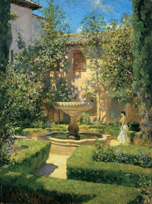 Lot 2447 - Francis Luis Mora 1874-1940 Granada, 1909...