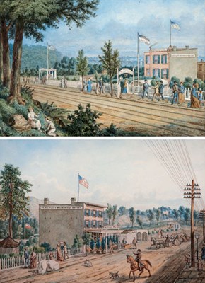 Lot 3038 - Fritz Meyer Active 1880's Views of Mechler's...