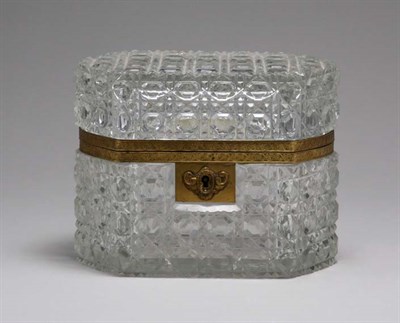 Lot 4524 - Baccarat Style Gilt-Metal Mounted Glass...