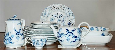 Lot 237 - Miscellaneous Group of Meissen Blue and White...