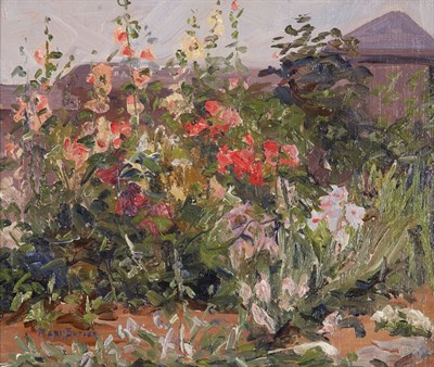 Lot 2442 - Mary Cable Butler 1865-1946 The Garden Signed...