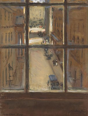 Lot 2436 - Walter Gay 1856-1937 View from a London Window...