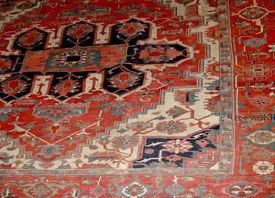 Lot 2278 - Heriz Carpet Northwest Persia, last quarter of...