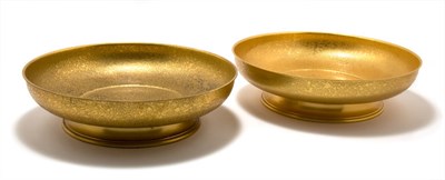 Lot 4366 - Pair of Tiffany Studios Gilt-Metal Bowls Each...