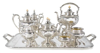 Lot 4279 - Gorham Sterling Silver Tea and Coffee Service...
