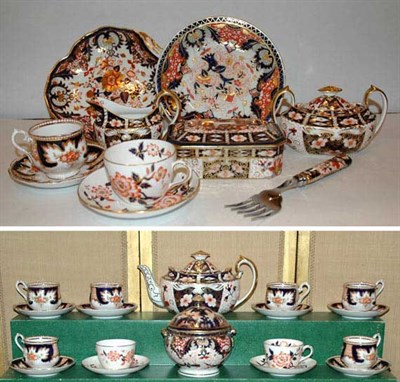Lot 4547 - Assembled Royal Crown Derby Porcelain Dinner...