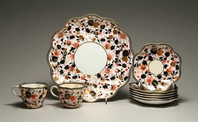 Lot 4374 - Coalport Porcelain Cups, Saucers and Cake...