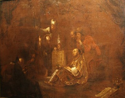 Lot 1066 - Circle of Leonard Bramer Christ Among the...