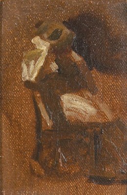 Lot 2424 - Thomas Cowperthwaite Eakins 1844-1916 Seated...