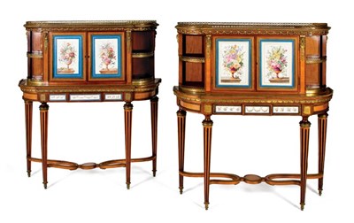Lot 3503 - Pair of Louis XVI Style Gilt-Bronze Mounted...