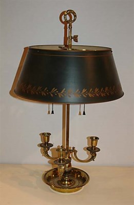 Lot 476 - Regence Style Gilt-Bronze Three-Light...