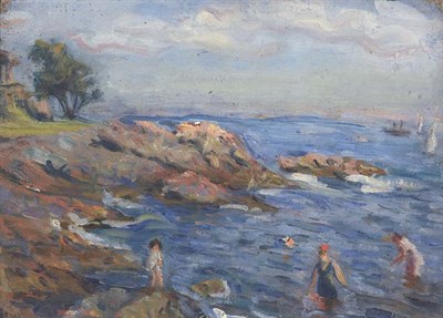 Lot 2493 - American School Early 20th Century Bathing...