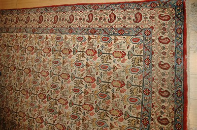 Lot 4598 - Qum Rug Central Iran, contemporary The allover...