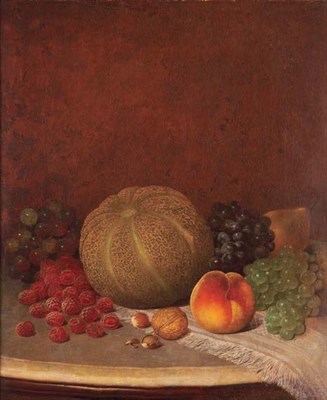 Lot 2403 - William Mason Brown 1828-1898 Still Life with...