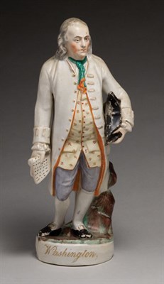 Lot 2267 - Staffordshire Pottery Figure of Benjamin...