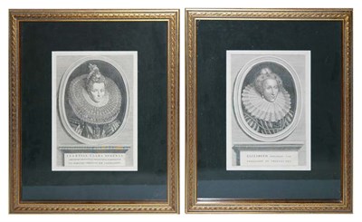 Lot 4108 - Artist Unknown ELIZABETH; ISABELLA CLARA...