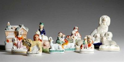 Lot 2159 - Group of Staffordshire Pottery and Porcelain...