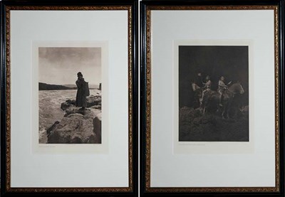 Lot 2296 - After Edward Curtis THE FISH CARRIER--WISHHAM;...