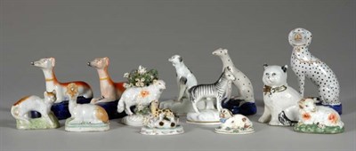 Lot 2091 - Group of Staffordshire and Other Pottery and...