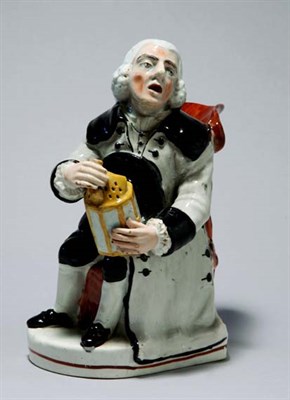Lot 2133 - Staffordshire Pottery Night Watchman Toby Jug...