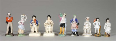 Lot 2029 - Group of Staffordshire and Other Porcelain...