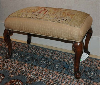Lot 4219 - Louis XV Style Needlepoint Upholstered Walnut...