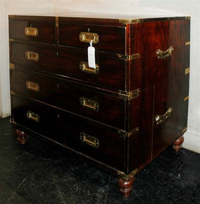 Lot 4158 - George III Style Brass Mounted Mahogany...