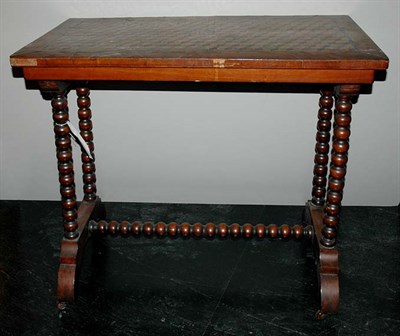 Lot 4446 - William and Mary Style Parquetry Inlaid Walnut...
