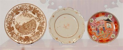 Lot 2041 - Set of Six Wedgwood Transfer Decorated Home...